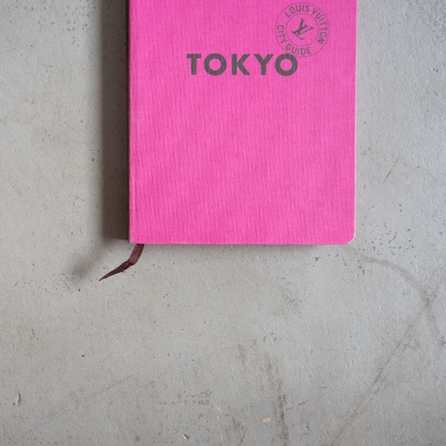 "LOUIS VUITTON CITY GUIDE TOKYO" used Book