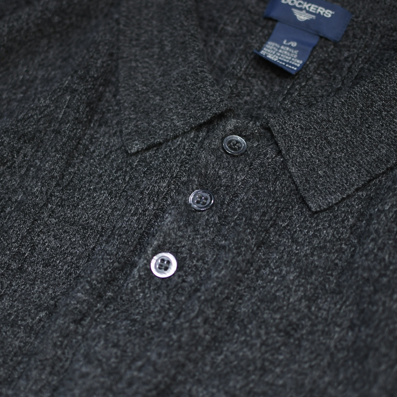 Dockers melange acryl knit polo