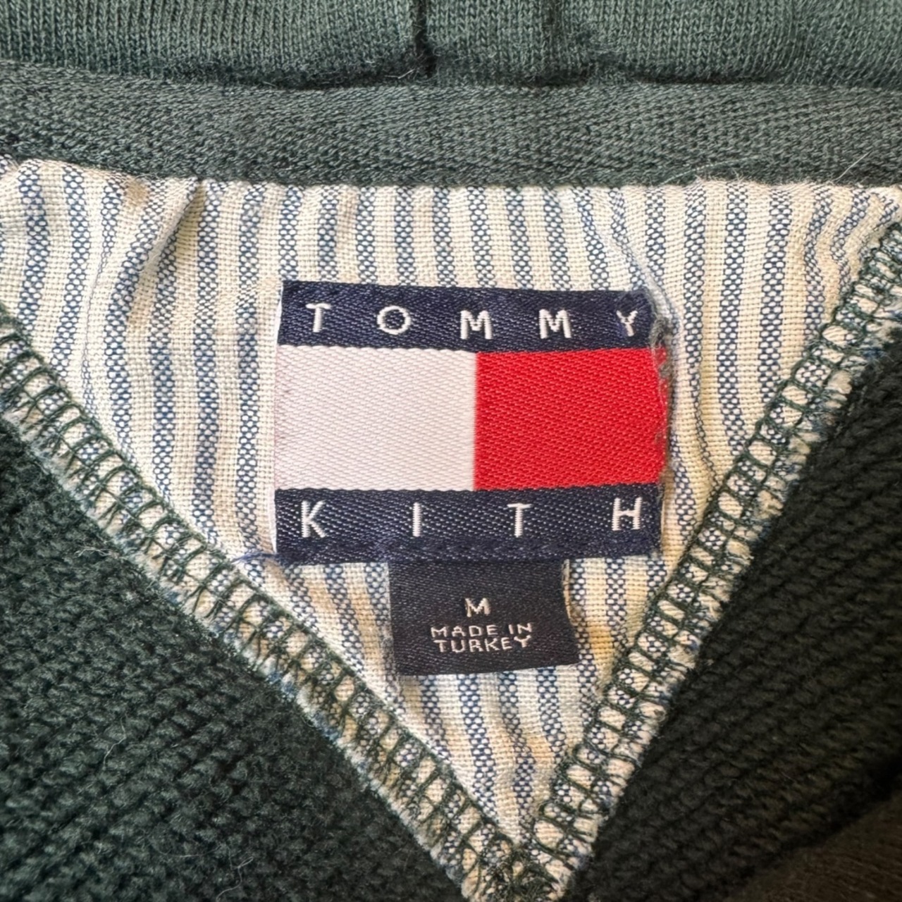 【KITH x TOMMY HILFIGER】キス x トミーヒルフィガー クレスト フーディー パーカー 18FW CREST HOODIE M