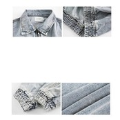 レトロウォッシュ ショートデニムジャケット af0066