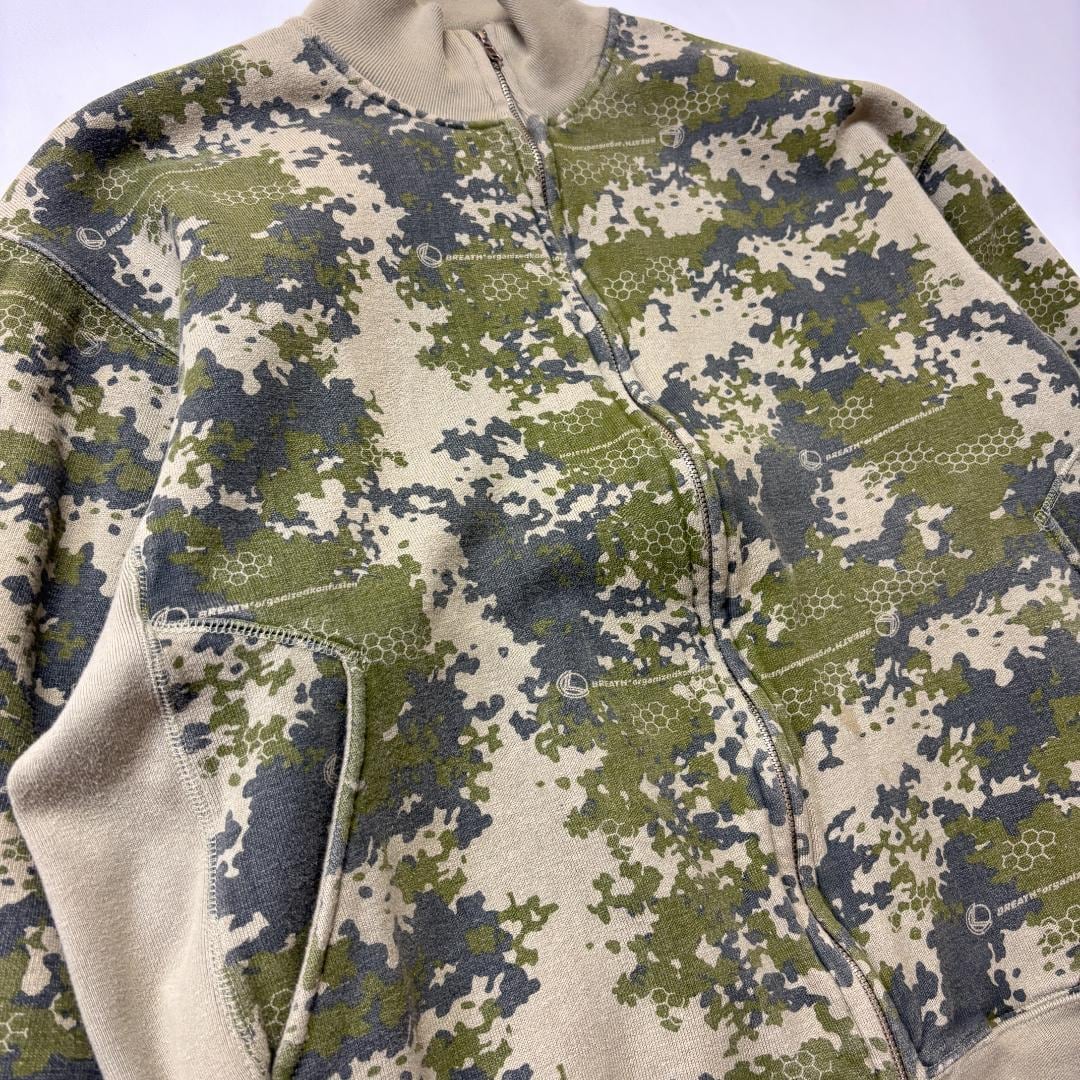 BREATH feat wdfs Camoflauge Hoodie Khaki | KOUHUKU