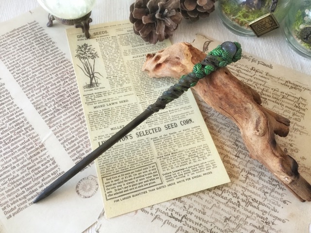 【ラブラドライト】森の賢者の杖