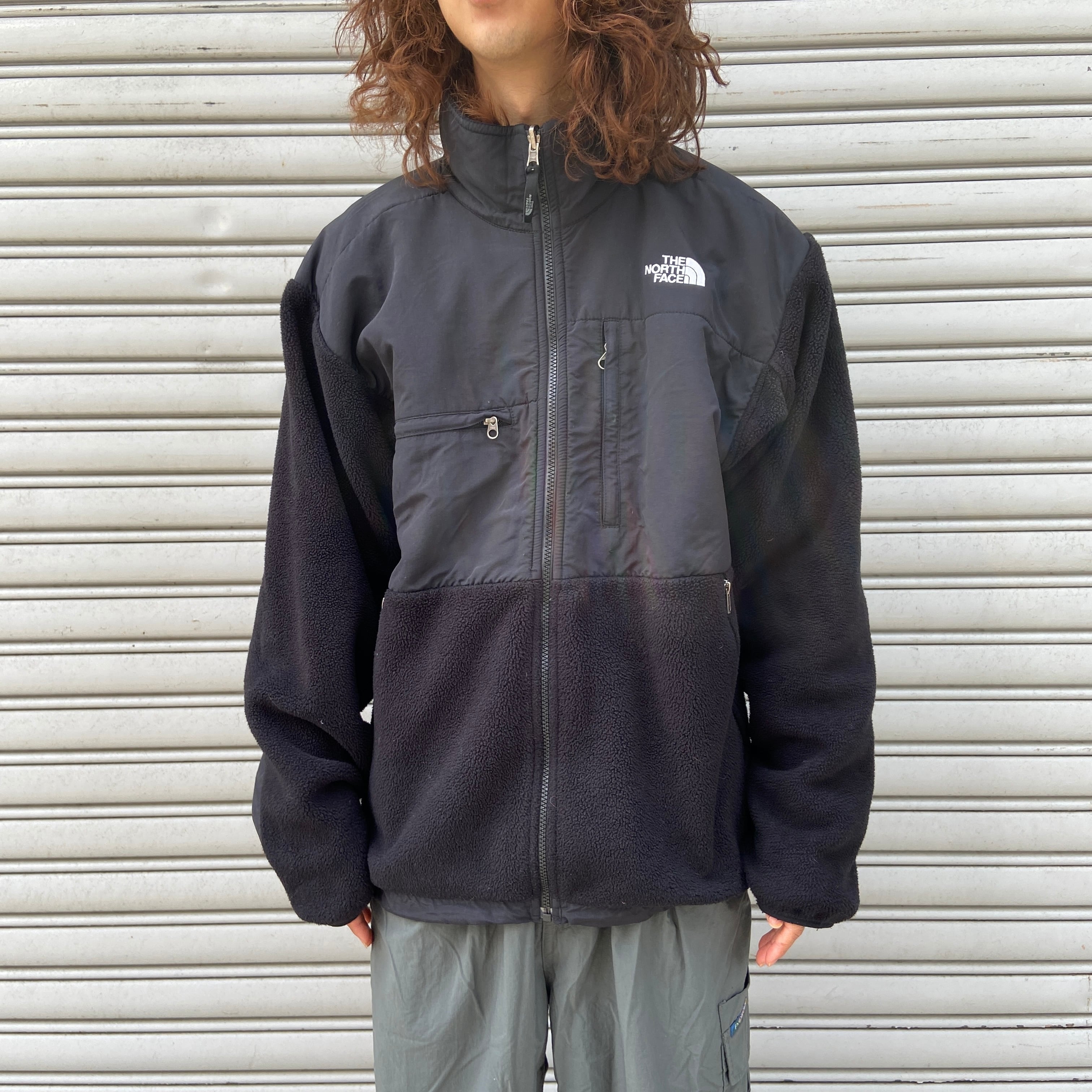 the Northface☆ノースフェイス フリース ジャケット 黒 L