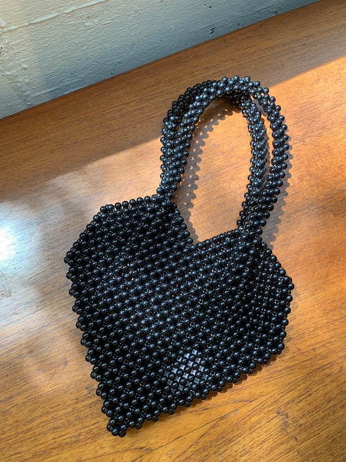 CASSELINI　heart beads bag