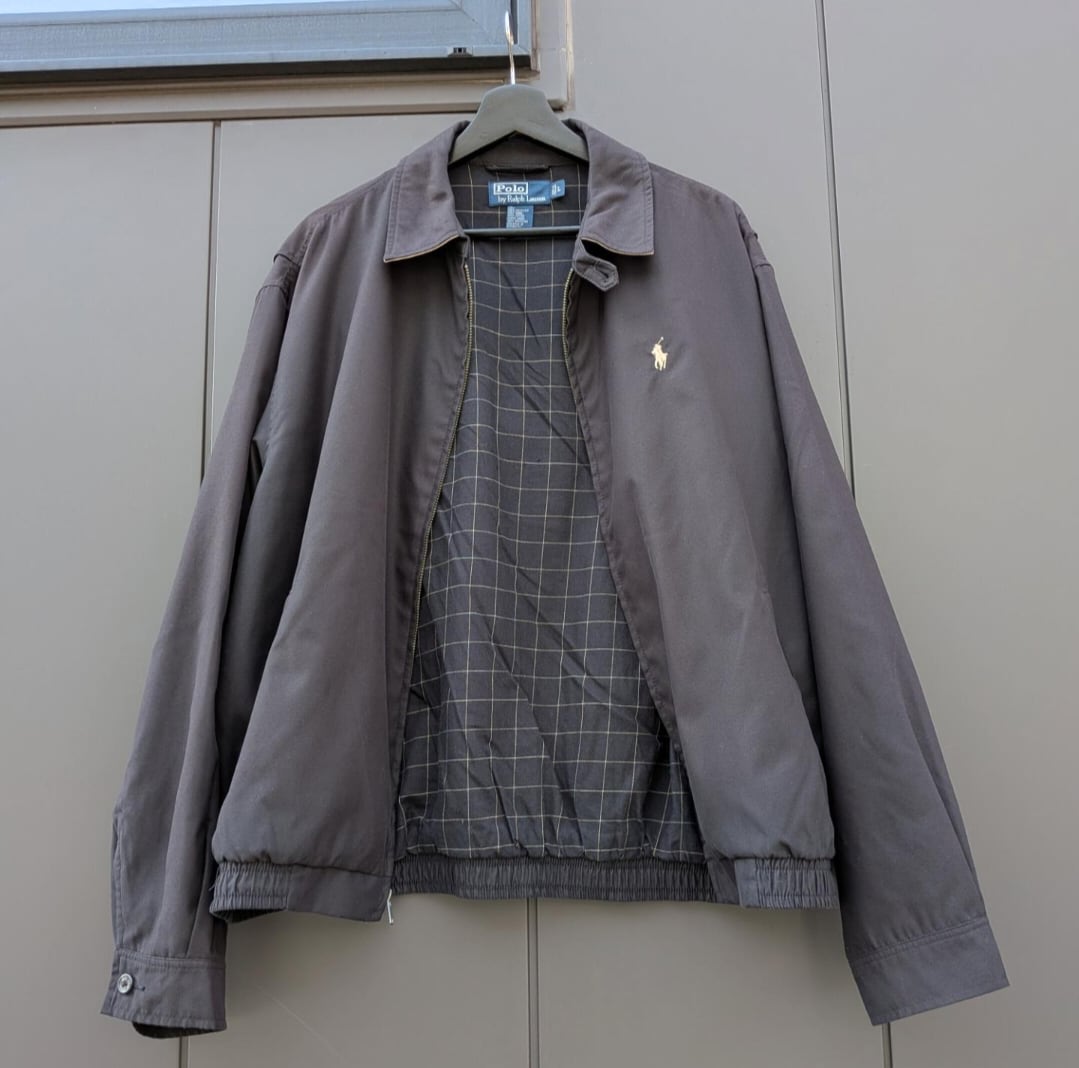 ralph lauren swing top jaket "black" 小岩店