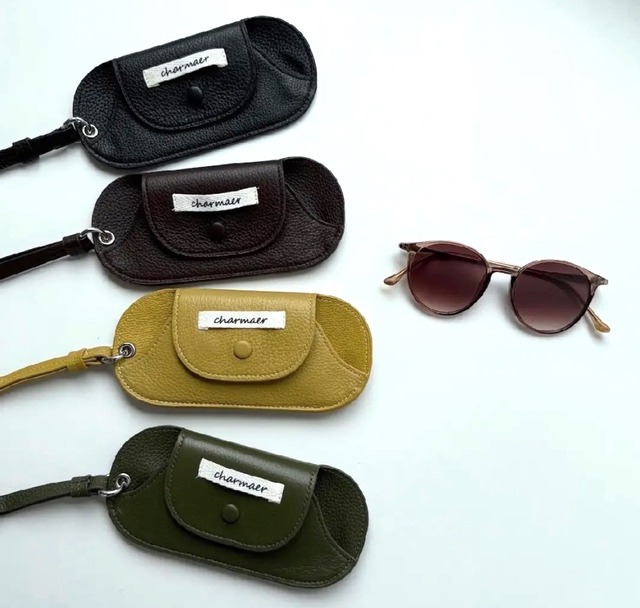 charmaer チャーマー　レザーグラスケース　276883
