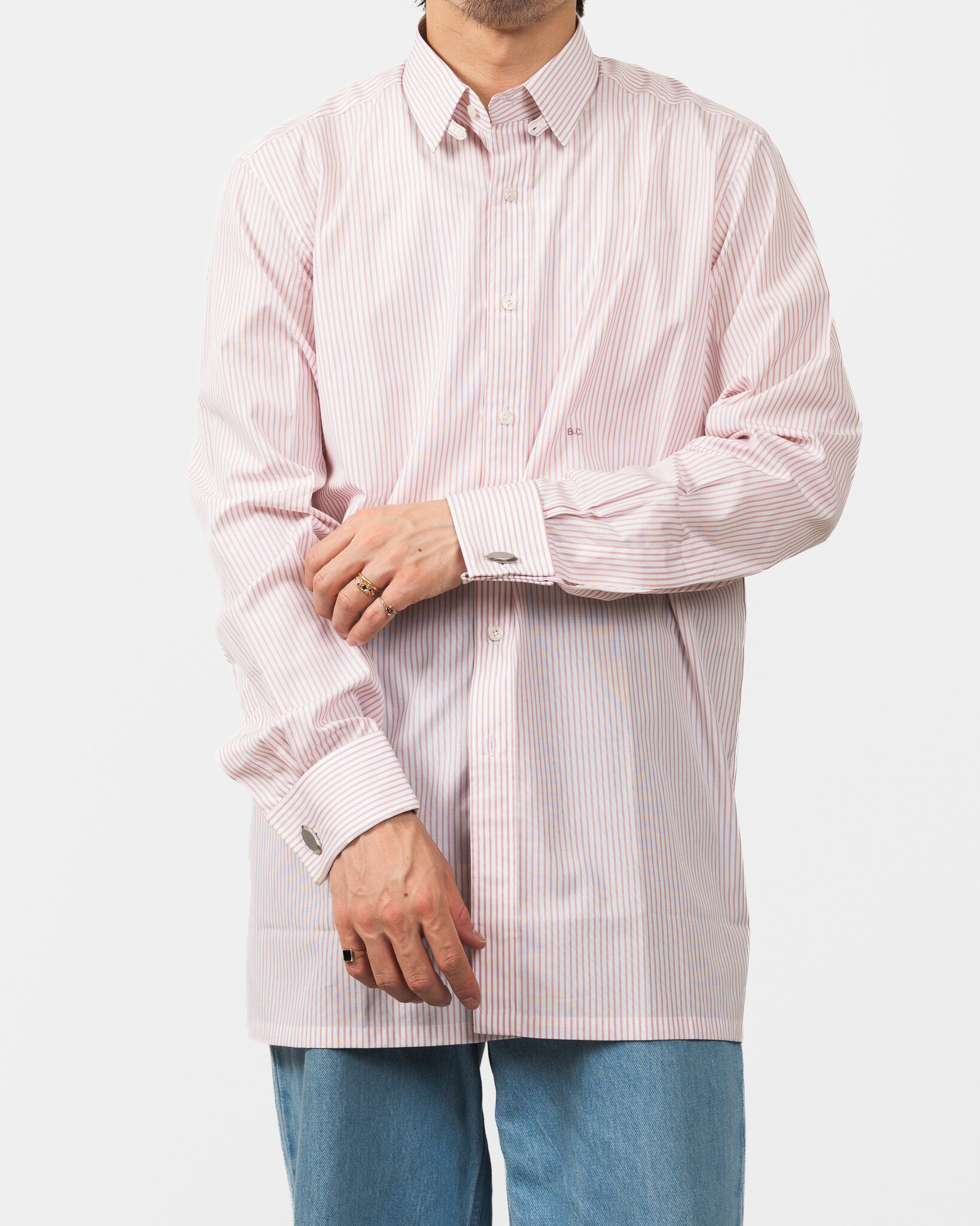 00s charvet shirt White blouse フランス製 Dead Stock- [2000] 
