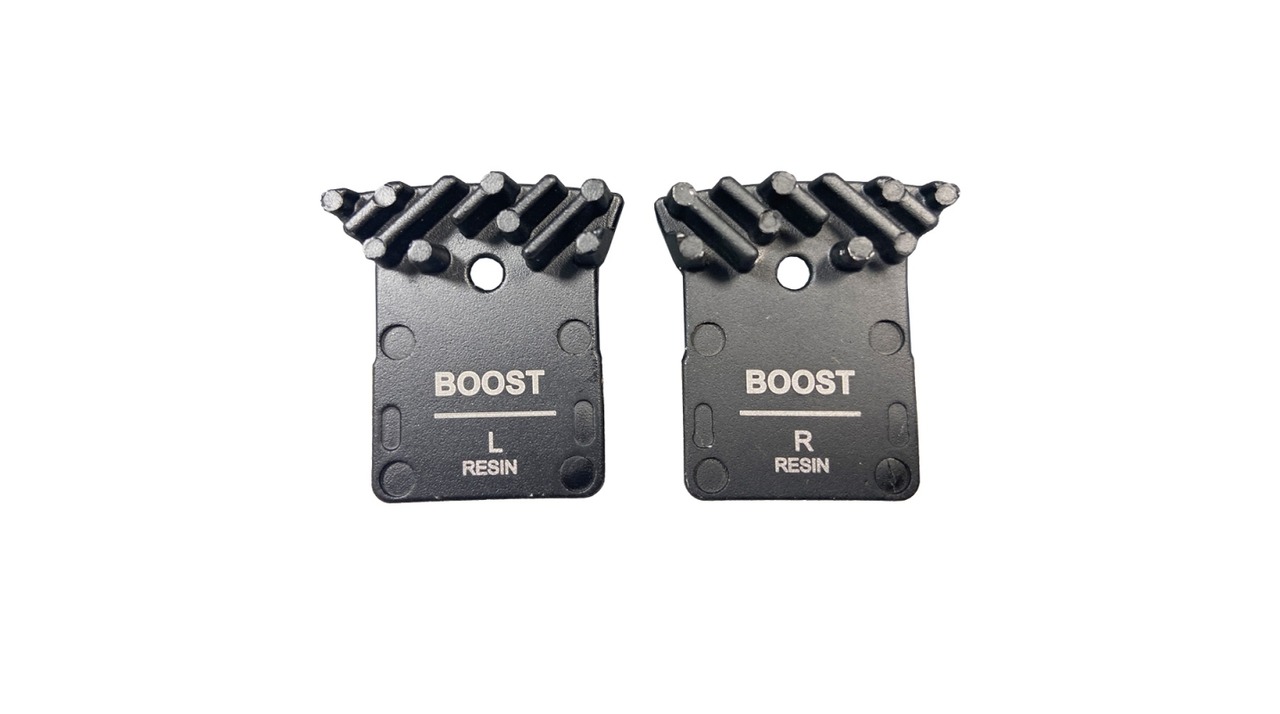 BOOST DISC BRAKE PADS -RESIN WITH RADIATOR FIN-