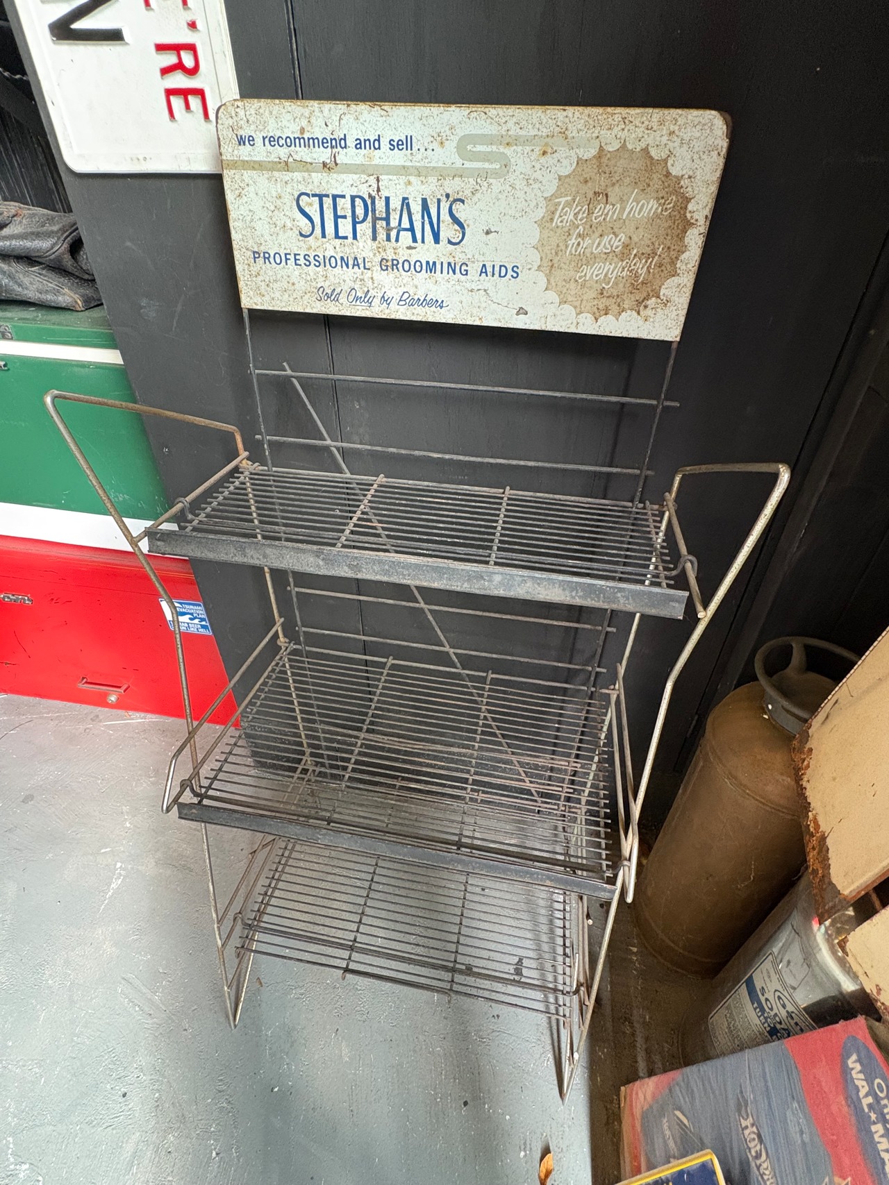 Stephan's Professional Grooming Aids メタルラック
