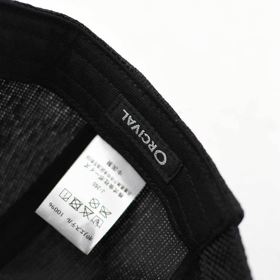 ORCIVAL [オーチバル・オーシバル] RAFFIA LIKE NATURAL 6PANEL CAP