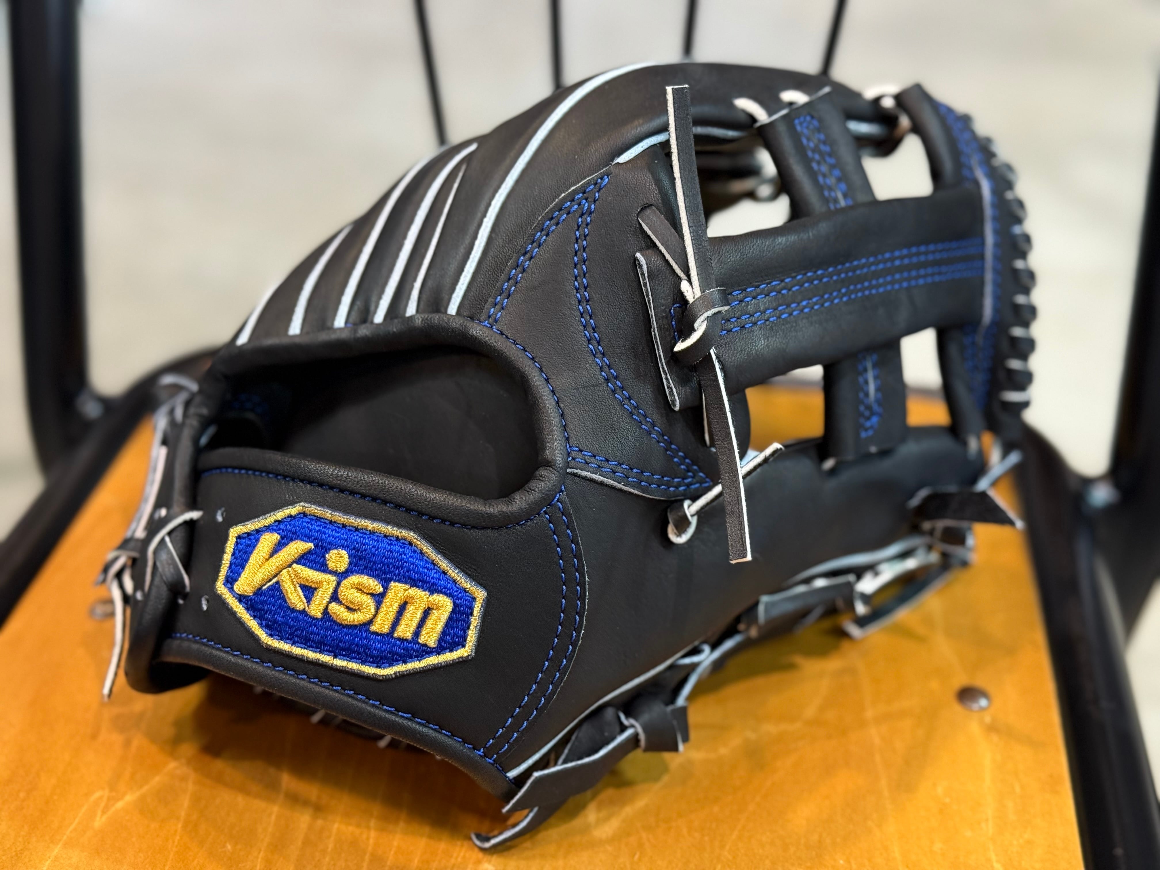 K-ism 【ケーイズム】硬式内野手用 K201 5本指型付け済み ブラック