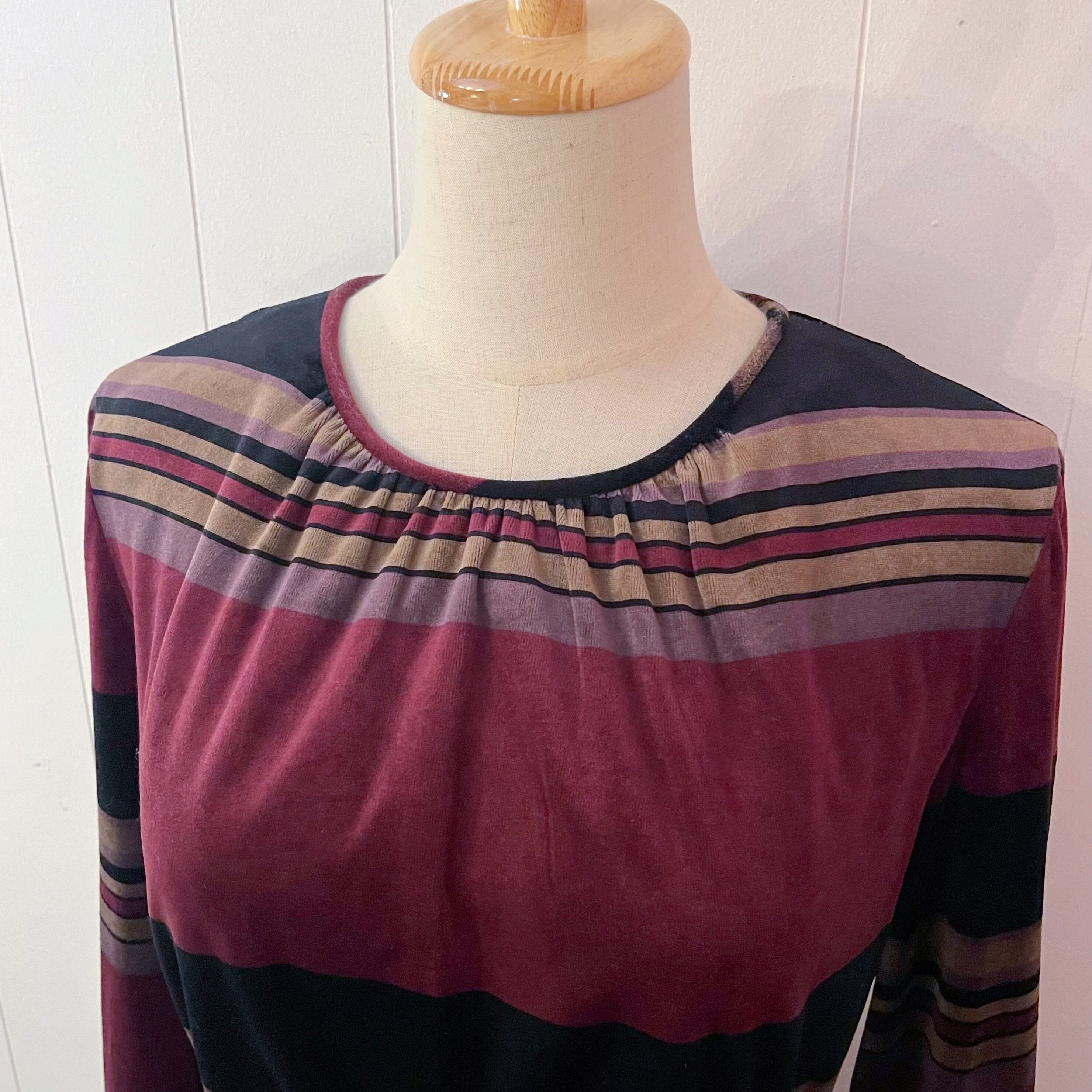 black bordeaux border velours one-piece