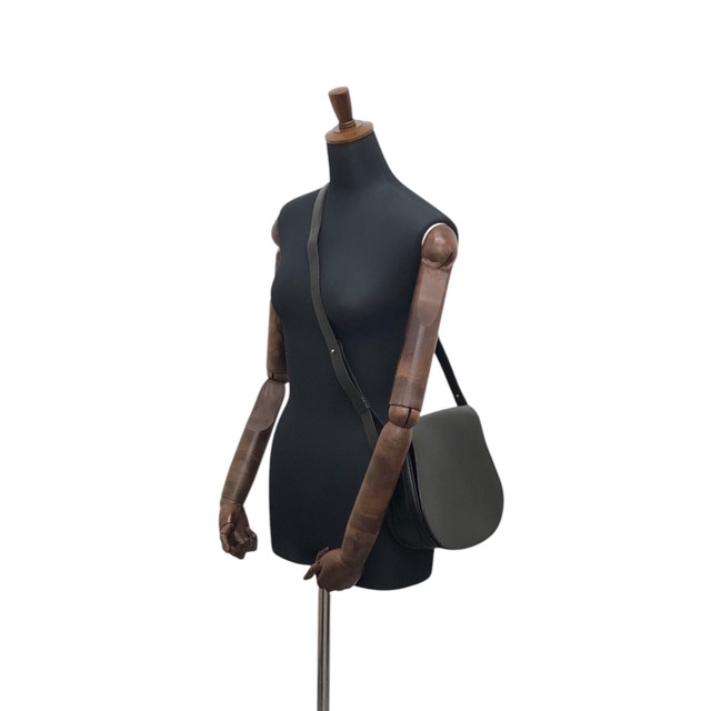 Cartier カルティエ ショルダーバッグ ブラック レザー vintage ヴィンテージ オールド nucjig