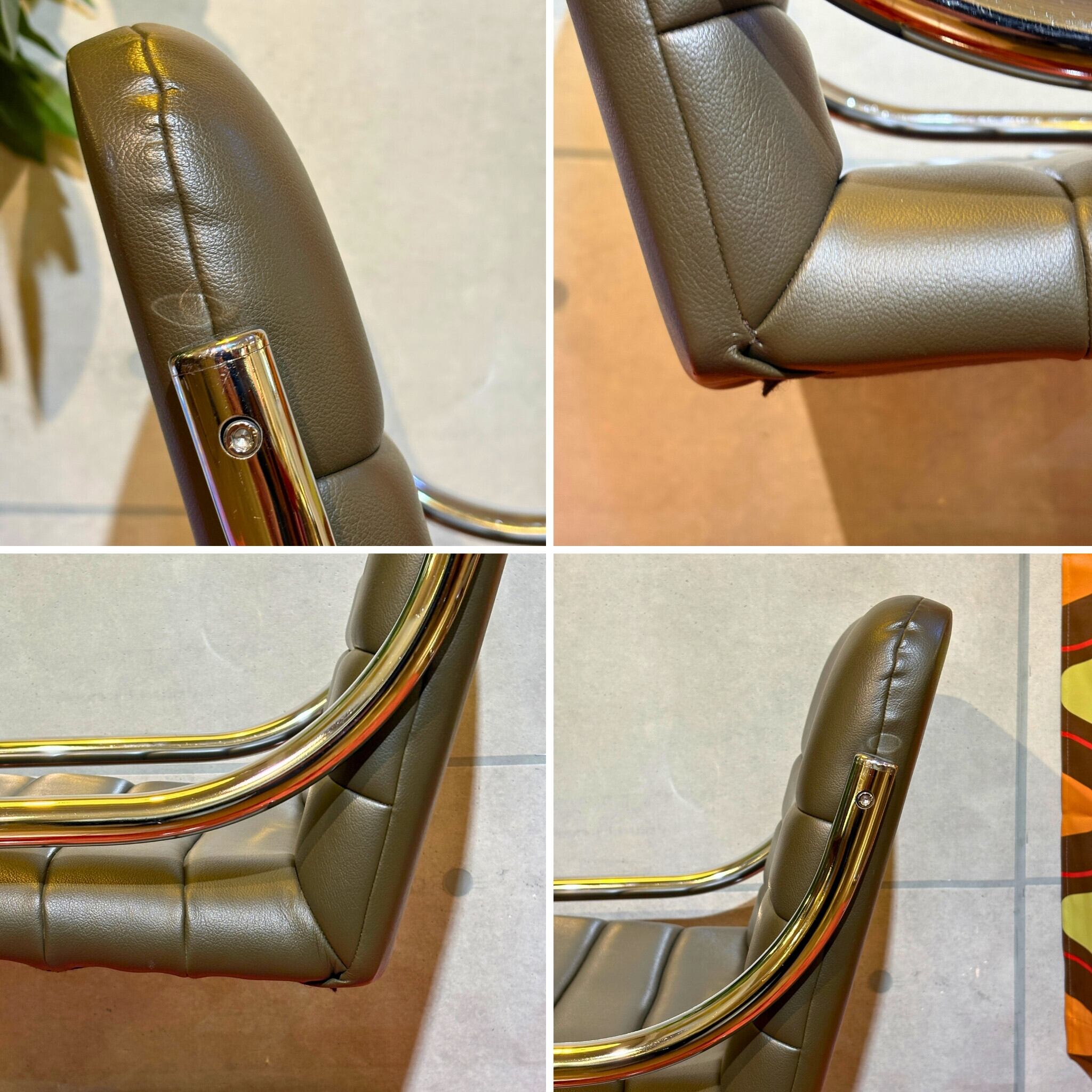 USED】Cantilever Chrome Lounge Chair / カンティレバー ラウンジ