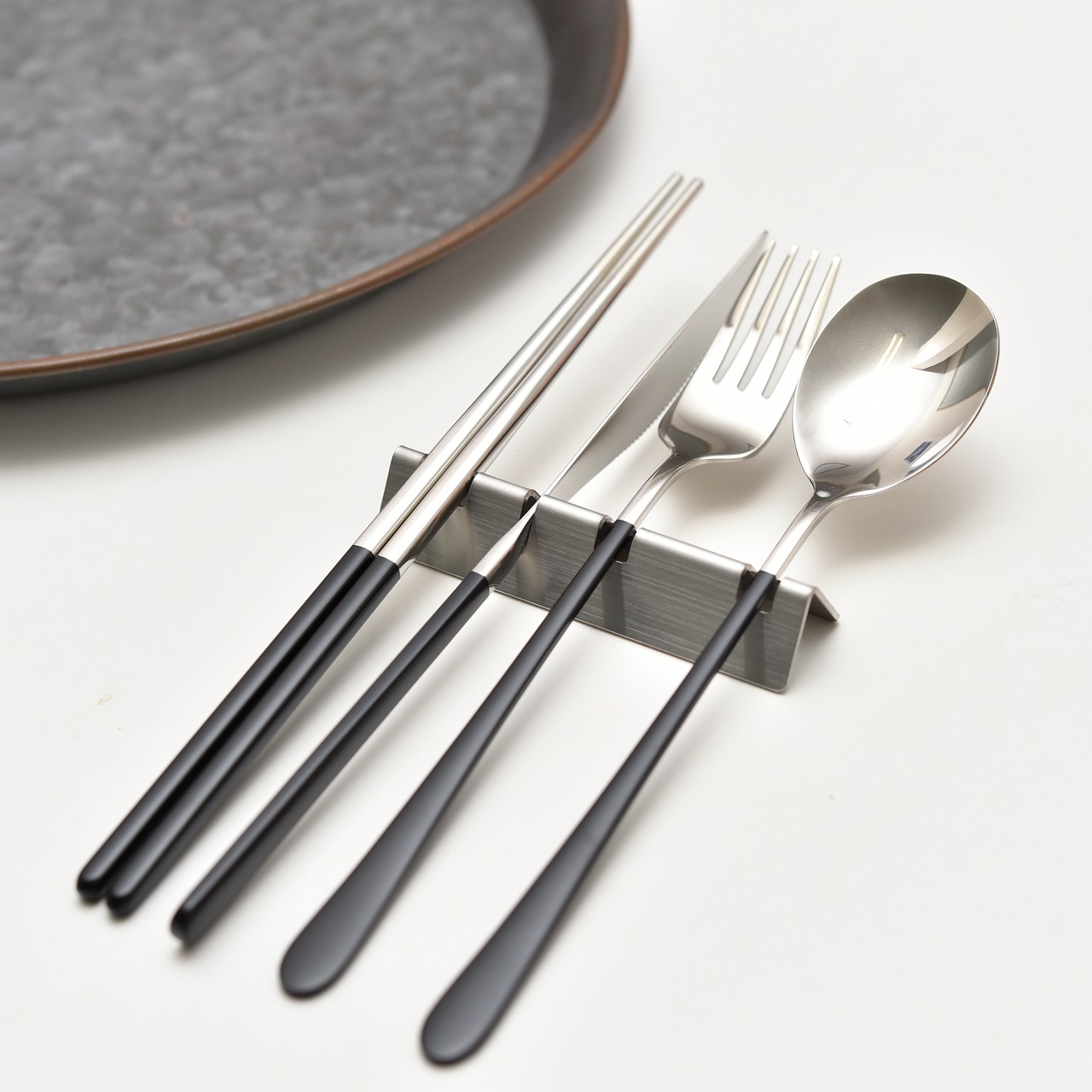 お箸・カトラリー置き Lサイズ（カトラリー4種セット用）