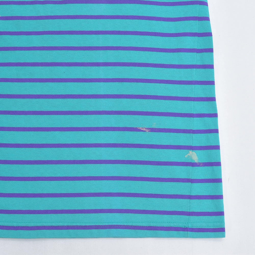 90～00s CHEETAH ポケット付き ボーダー Tシャツ 半袖 コットン