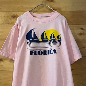 【FLORIDA】 80s 90s プリント Tシャツ フロリダ ビンテージ US古着