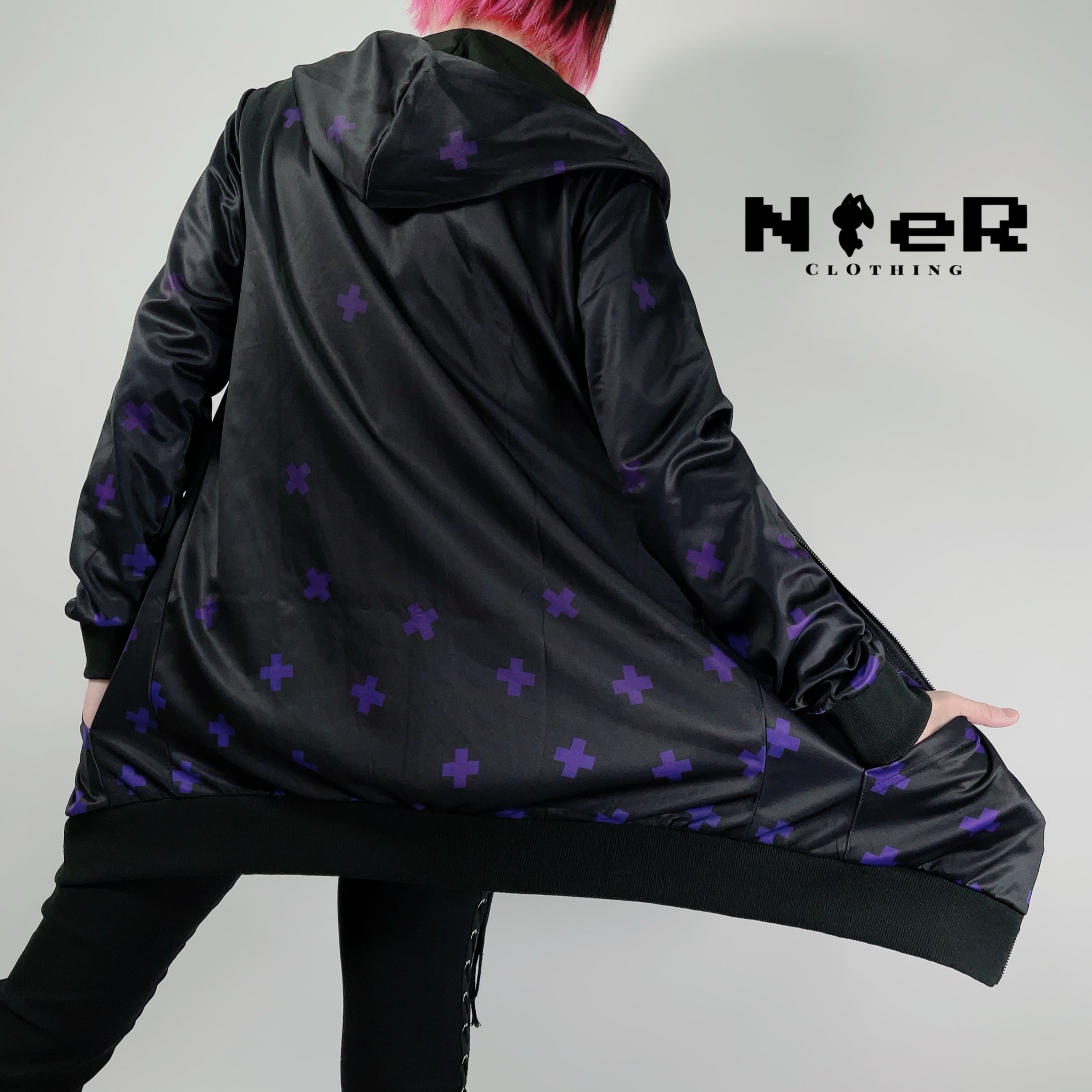 LONG LENGTH ZIP OUTER【×PURPLE×】 | NIER CLOTHING powered by BASE