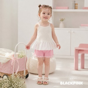[BLACKPINK] Layered Sleeveless / [블랙핑크] 레이어드레이스나시