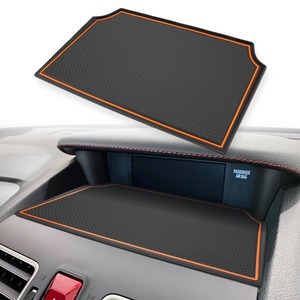 【人気】Auovo スバル【フォレスターSJ系＆XV＆インプレッサ】専用インテリアラバーマット メーターマット ノンスリップマット すべり止めマット ダッシュボードマット 滑り止めシート 小物置く 滑り止めパッド ソフトトレイ （ブラック）