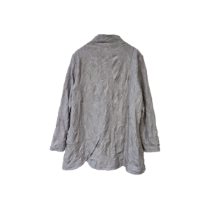 【最新作】地柄シャンブレーキャッチワッシャーチュニック【264-3223】