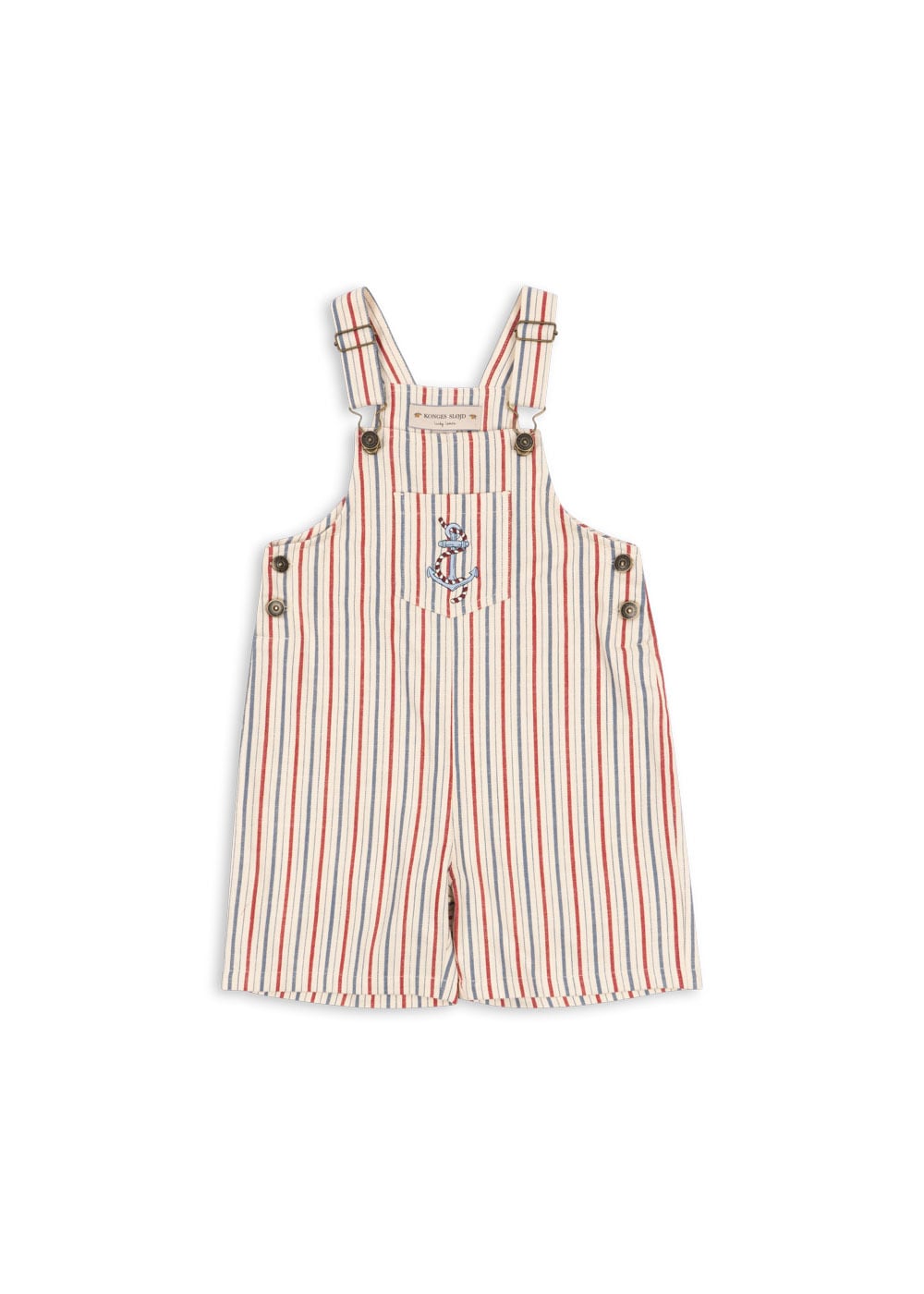 【LAST/3Y,4Yのみ】MARLON OVERALL GOTS ANTIQUE STRIPE【Konges Sloejd コンゲススロイド】サロペット オーバーオール