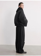 JCAESAR STUDIO WIDE LEG KNEE PATCH PANTS