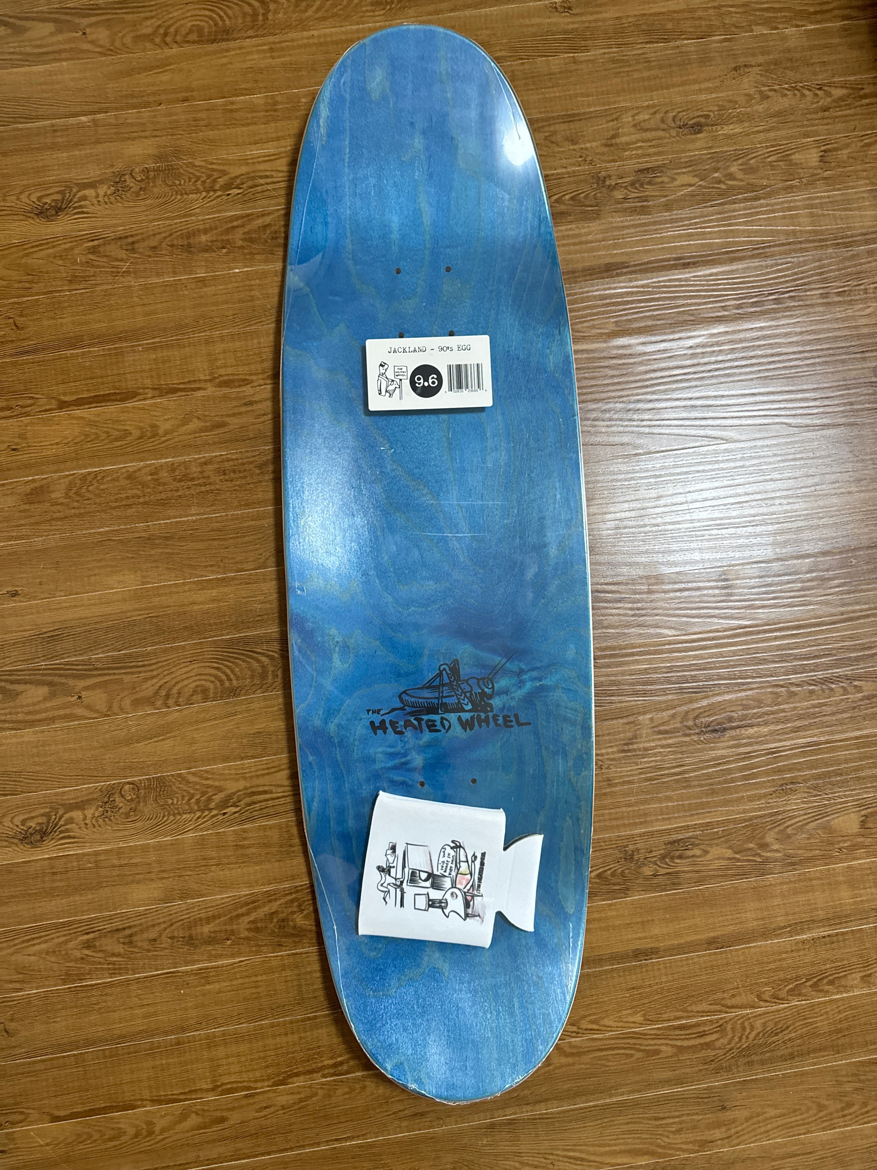 The heated wheel 9.6 14.25WB | cakeskate