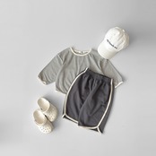 ONU 26/SS Rib-Trim French Terry Pants