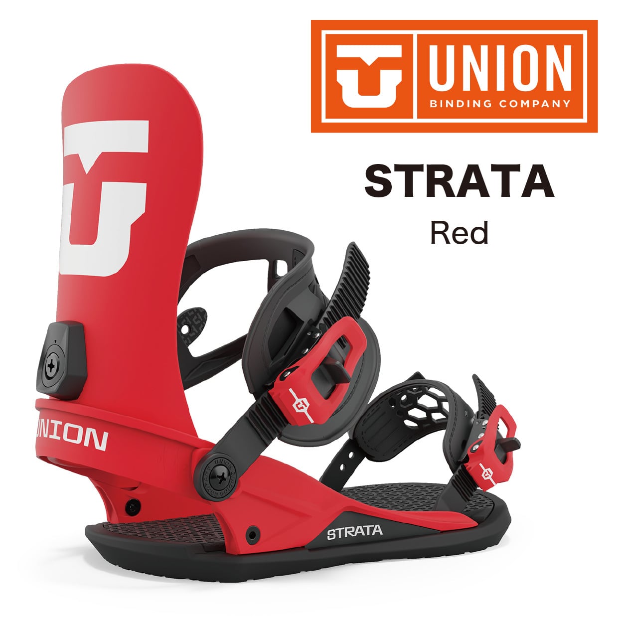 23-24年モデル UNION .『 STRATA 』. Red . ユニオン . ストラータ 
