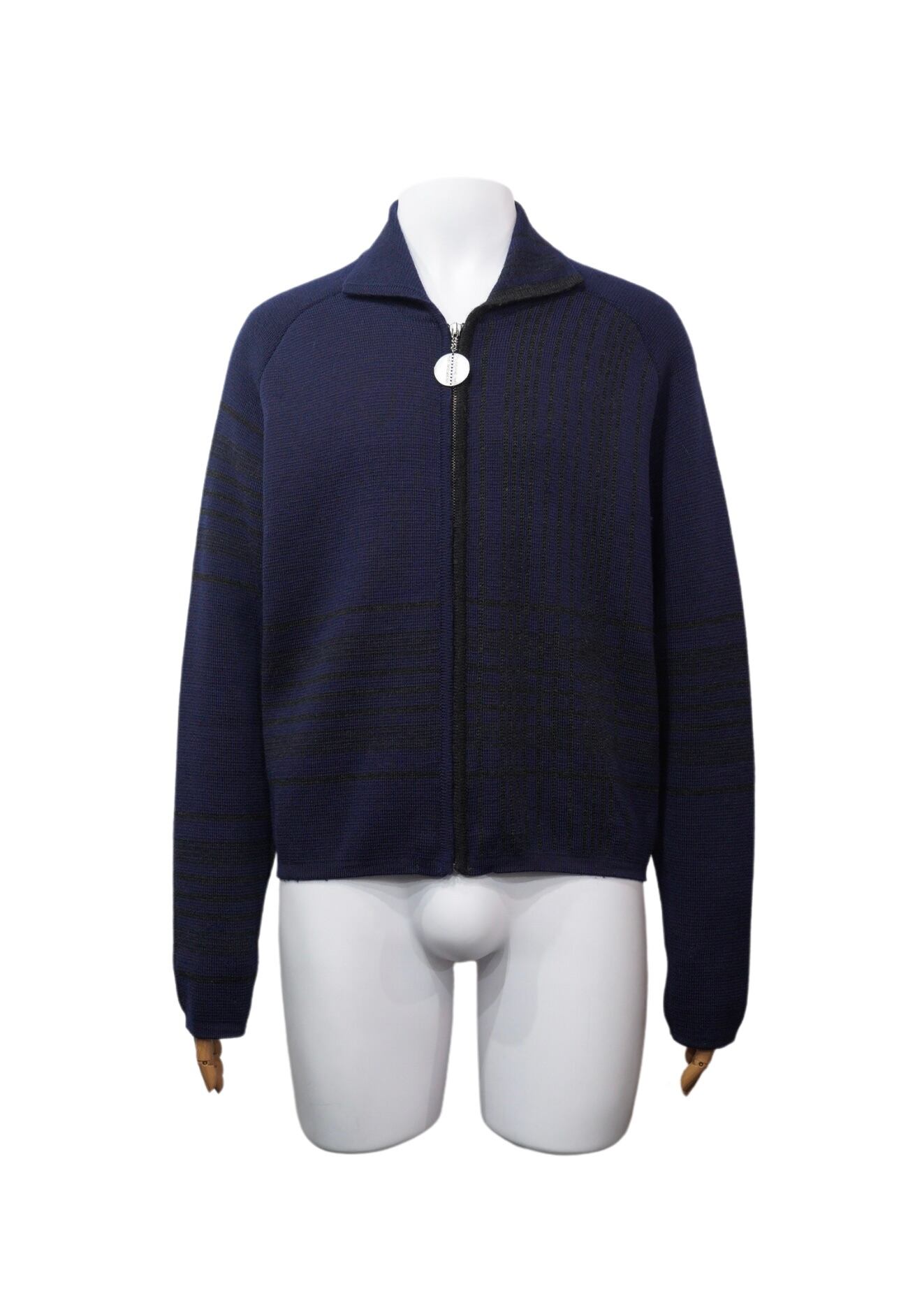 DIRK BIKKEMBERGS metal charm zip sweater | CETTEN