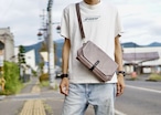 Groover Leather グルーバーレザー　ショルダーバッグ ：フラップバッグ：GFB-110　 LeatherBag