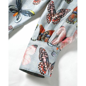 激レア【即納】デッドストック✬昆虫標本〜蝶採集のブラウス〜　M22168