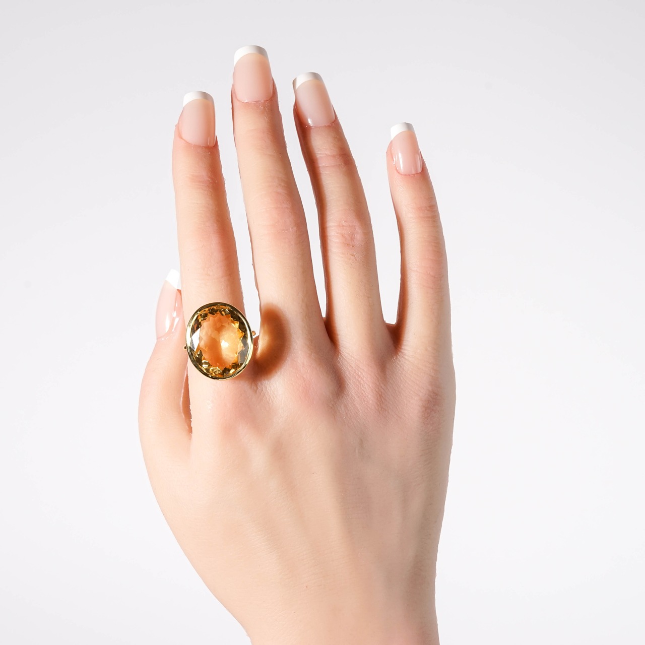 【16号】シトリン リング（グラン）