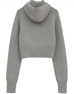 CLANE SHORT KNIT HOODIE