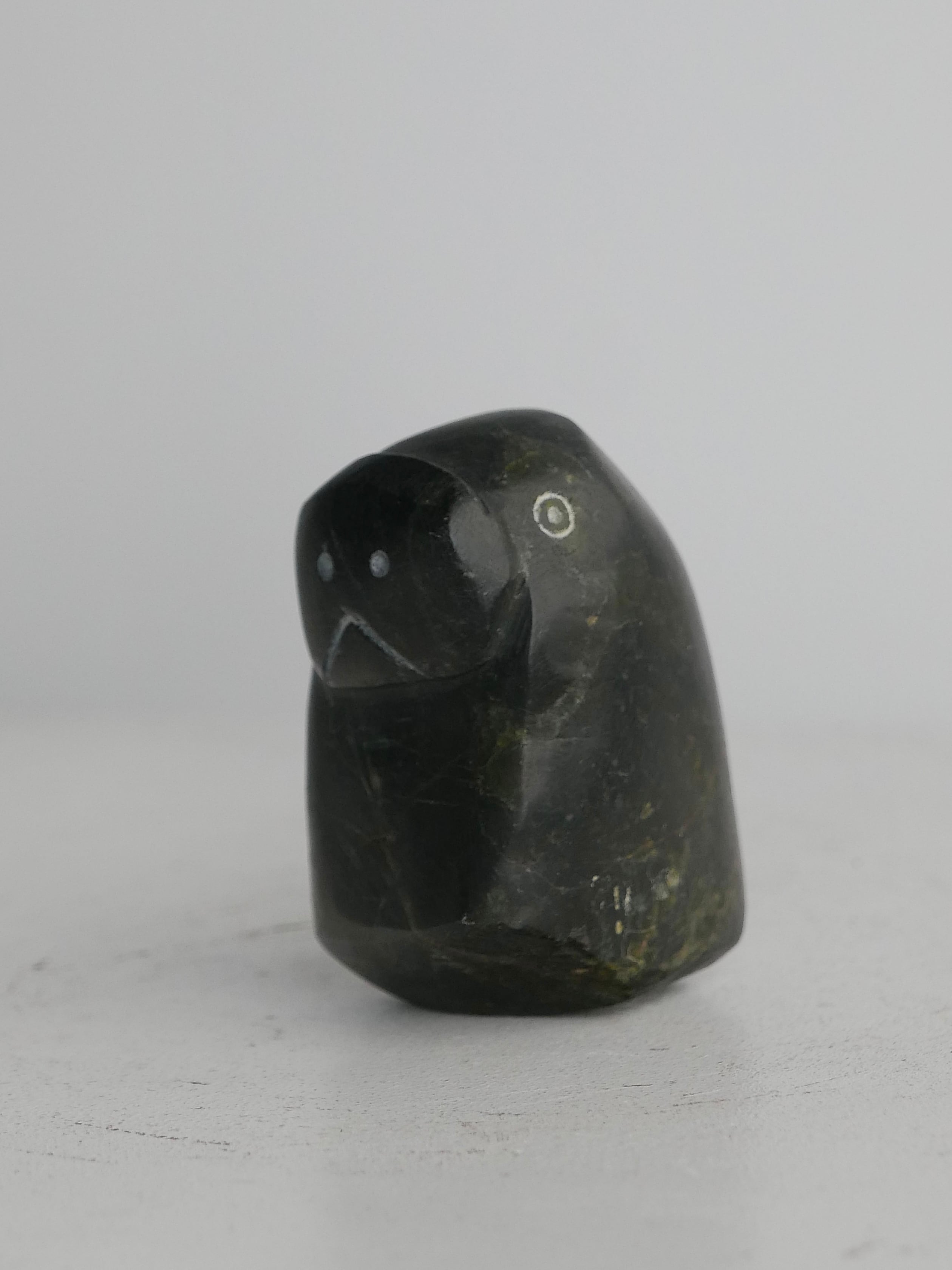 vintage inuit stone object " seal "