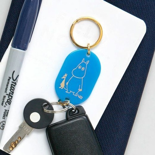 Moomin Tag keychain ムーミン タグキーホルダー