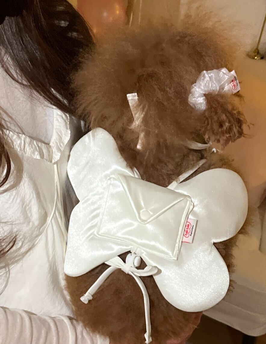 予約【tak!tak!tak!tak!】Fairy Wings Bag  (White)