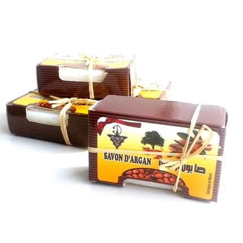アルガンオイル石鹸 75g  アルガン 保湿 しっとり BOX入り【モロッコ直輸入】
