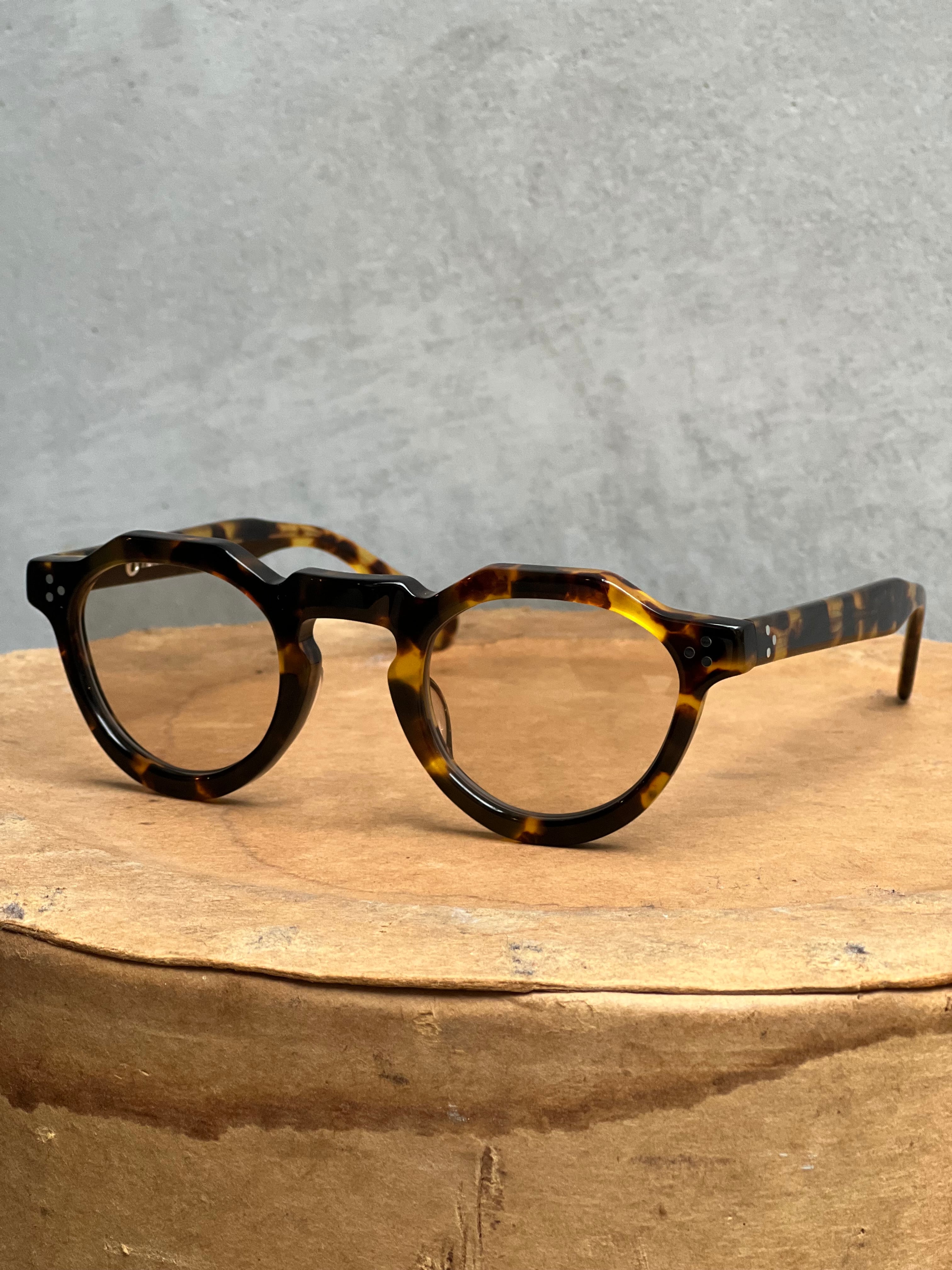 Harman Optical Co. “LEON” black x blue | BOW & ARROW WEB STORE