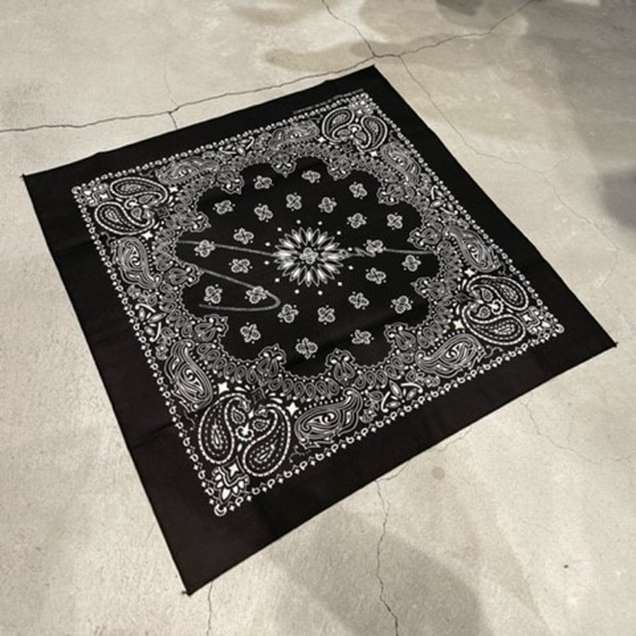 ZENON】 バンダナ スカーフ ロゴ モード シンプル ストリート