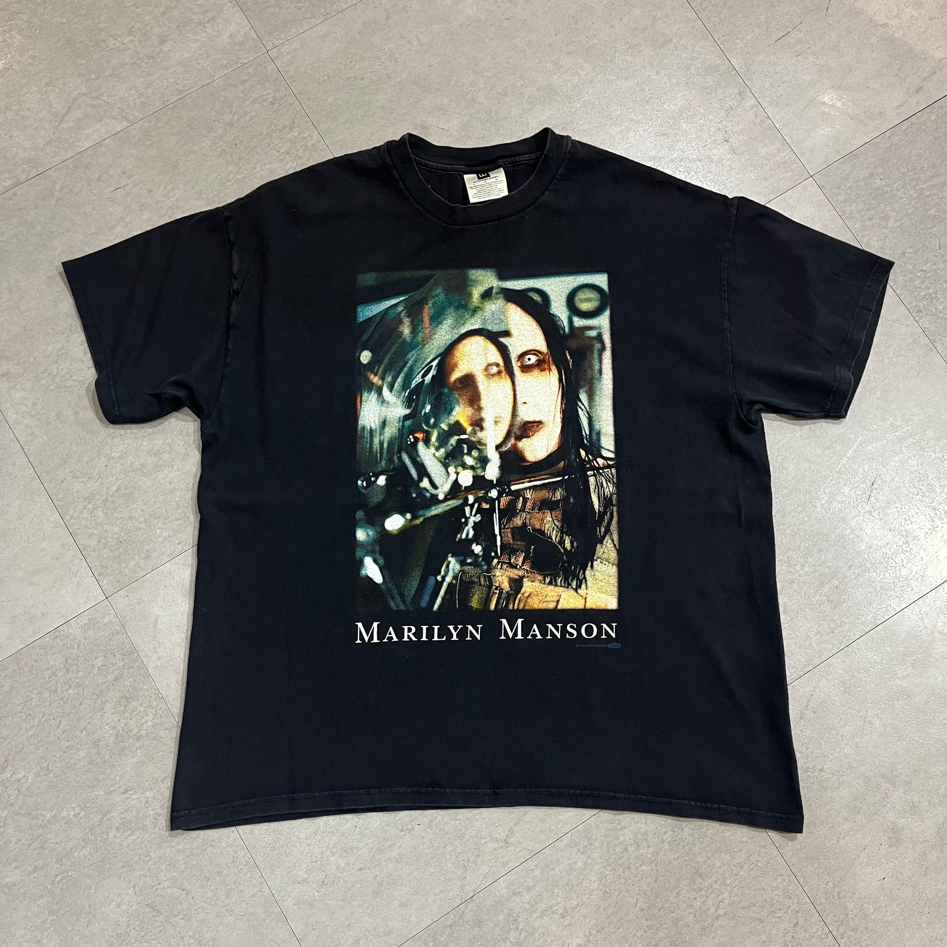 90年代 size : XL【 MARILYN MANSON 】マリリン マンソン バンドT