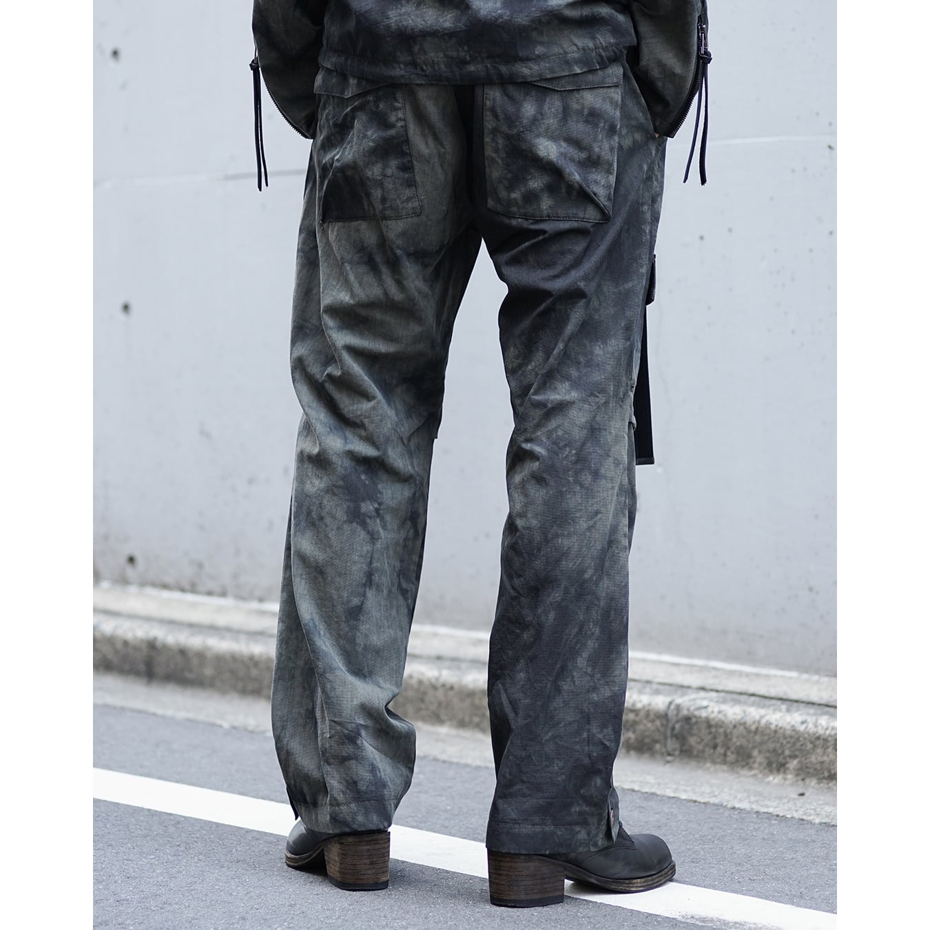 D.HYGEN] (ディーハイゲン) ST107-0926S C/N Grosgrain Painter Pants