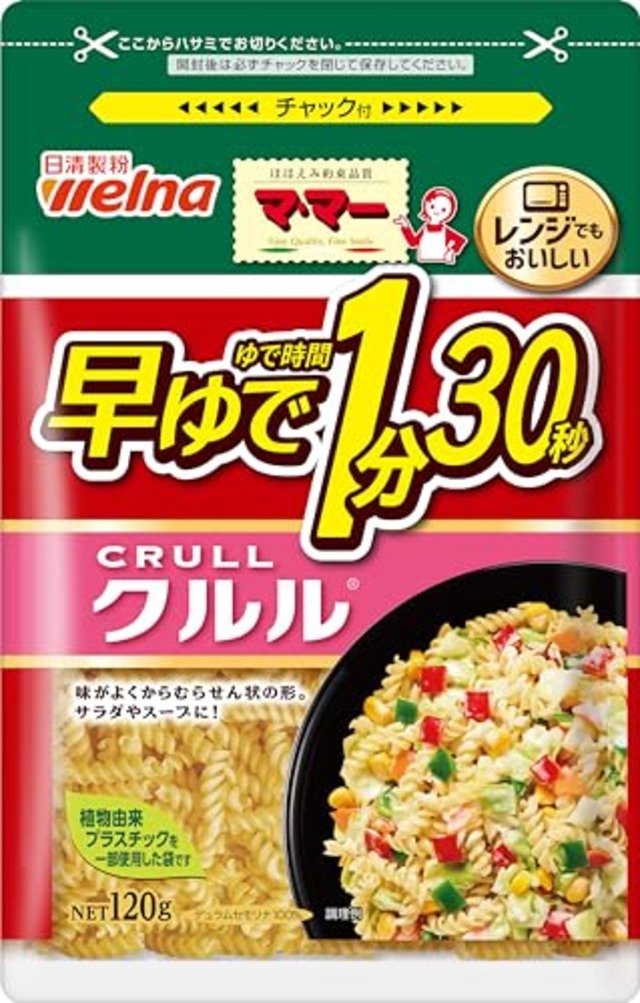 マ・マー 早ゆで1分30秒クルル 120g