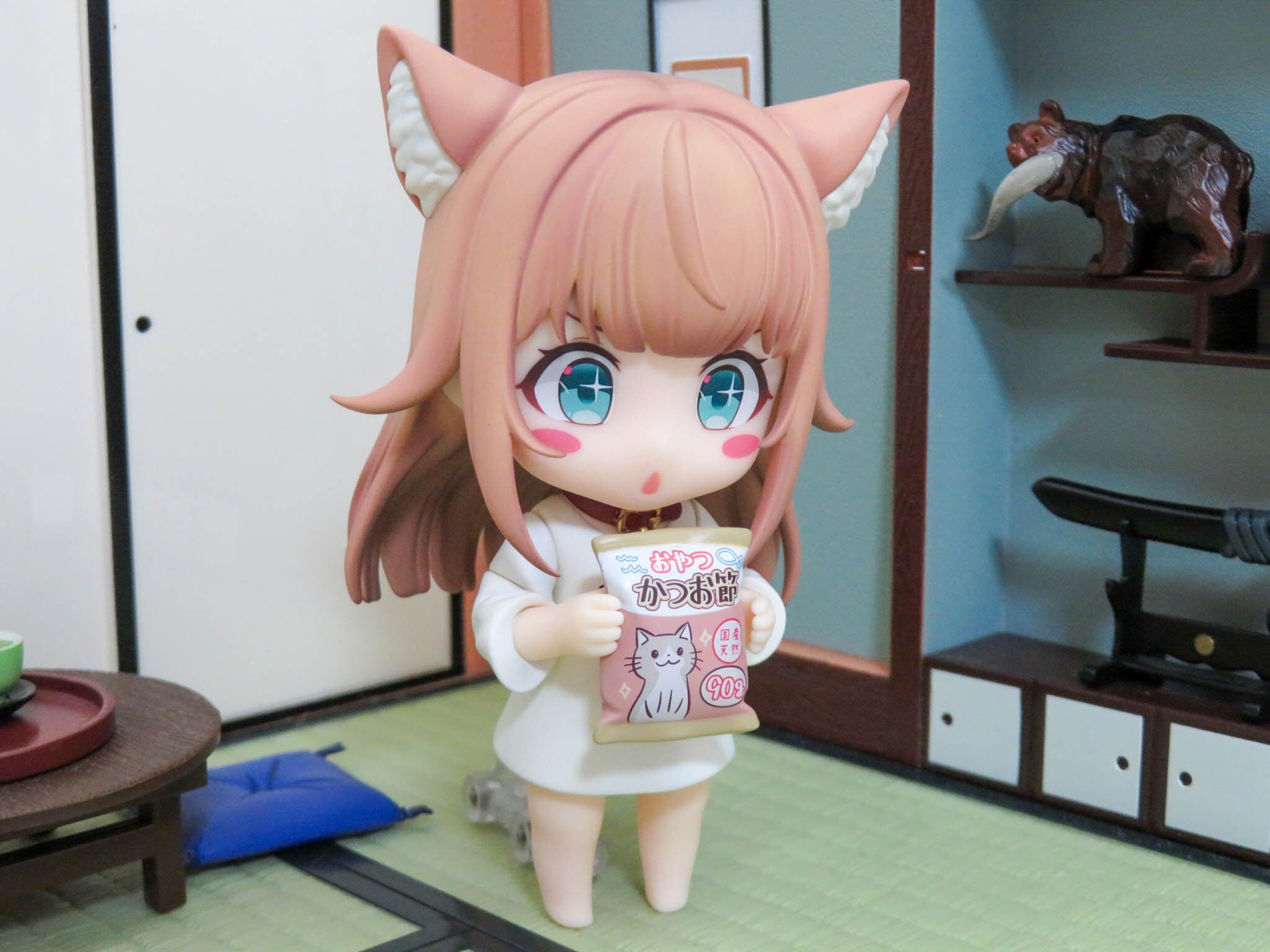 2831】 きなこ 髪パーツ 猫耳ロング ねんどろいど | ホビー通販 アニホープ