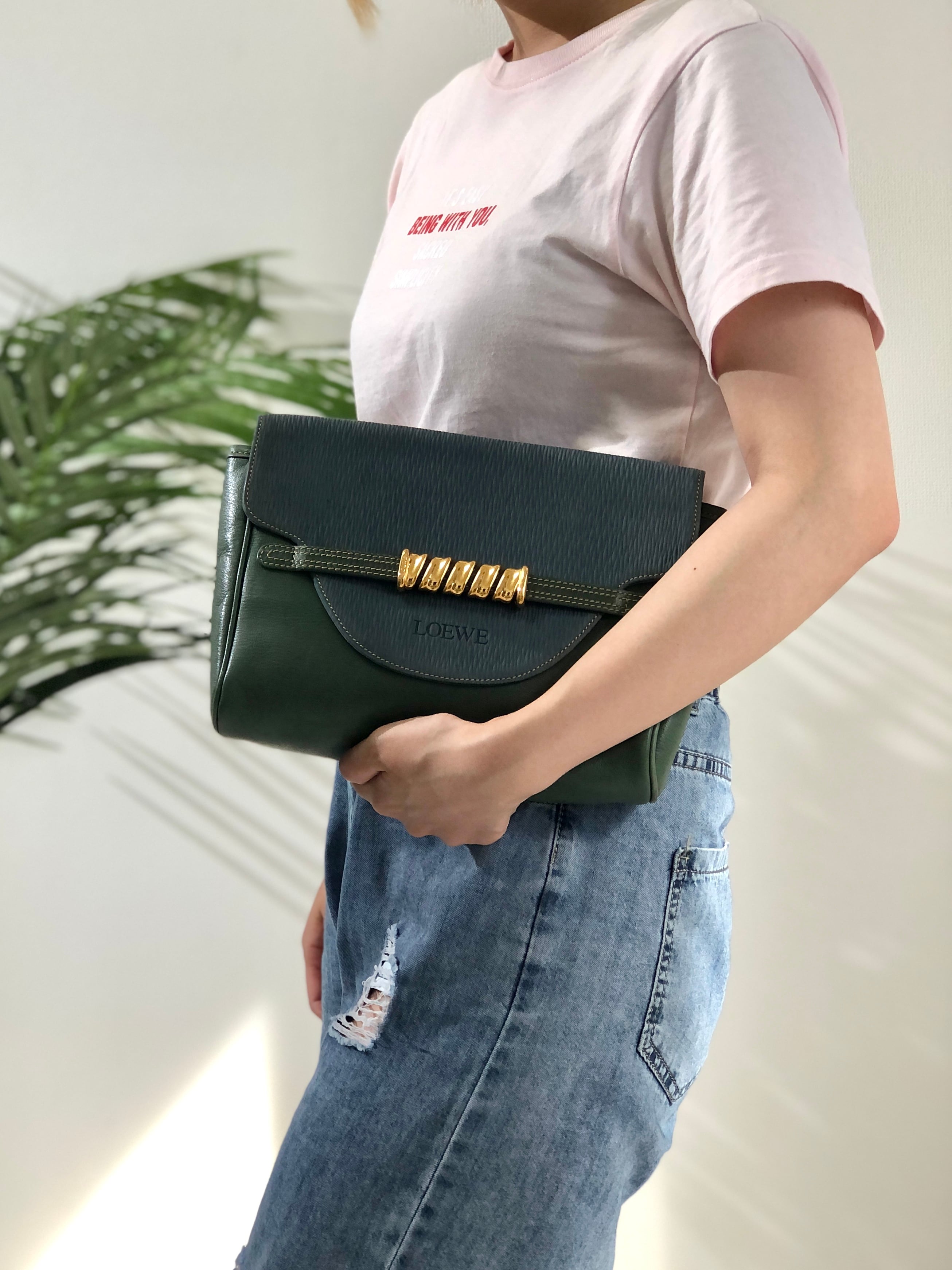 LOEWE  ロエベ　クラッチバッグ