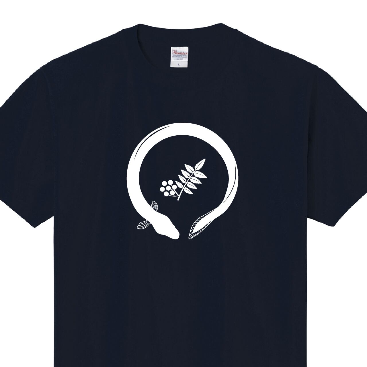 鰻 うなぎ Tシャツ ユニフォーム ※正面プリント 商品カラー:ネイビー