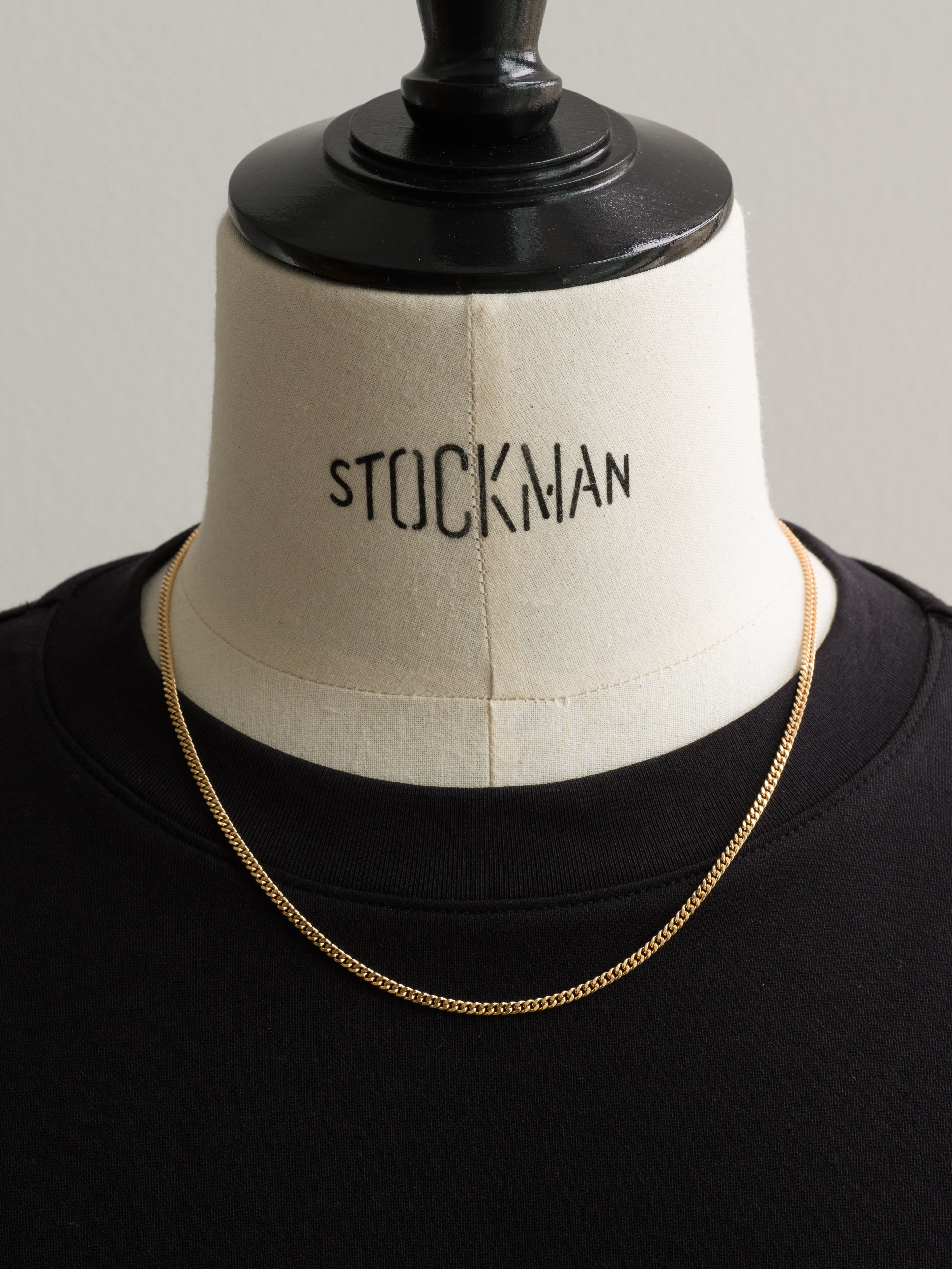 fabulous sounds購入 vintageゴールドチェーンネックレス 18k Gold Flat Chain Necklace | Fabulous Sounds