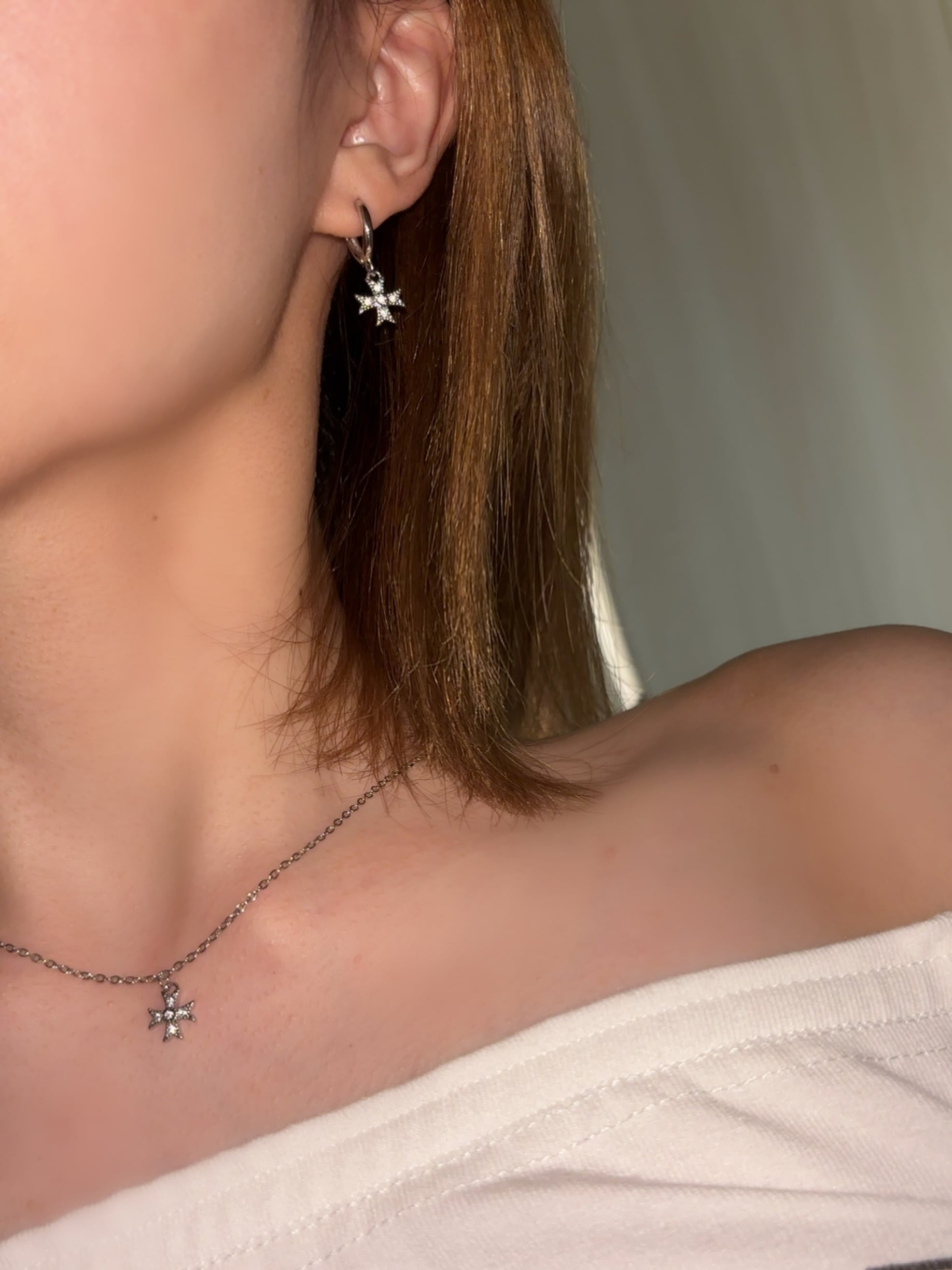 cross necklace | milcy（ミルシー） 大人フェミニンアクセサリーショップ
