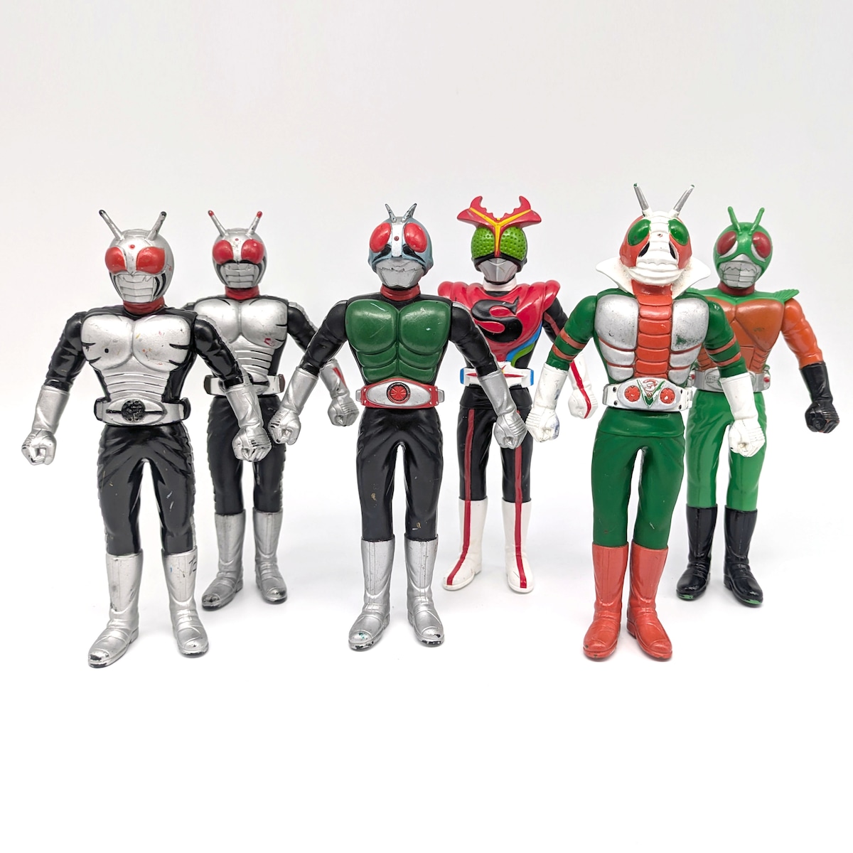BANDAI(バンダイ)・ソフビ人形・昭和仮面ライダー・まとめ売り・レトロ 